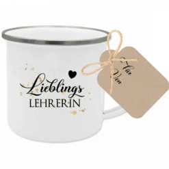 Tolles Dankeschön für die Lehrerin | Tassengeschenk mit Motiv