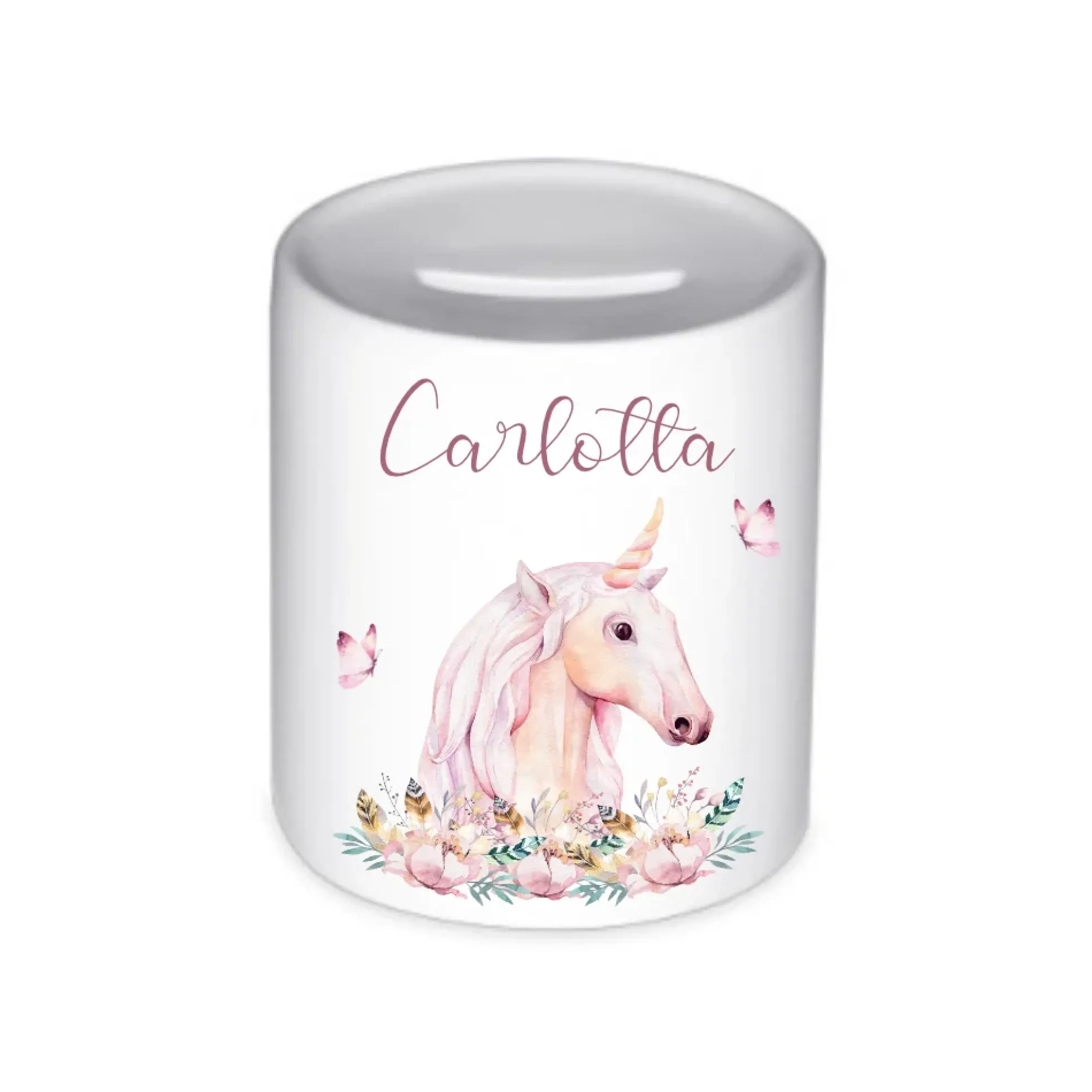 Tolle Spardose Hase mit Herz mit Namen für Kinder | Personalisiertes Geschenk für Mädchen u. Jungen | Originelles Geldgeschenk u. handgefertigte Geschenkidee | 11 Motive zur Auswahl