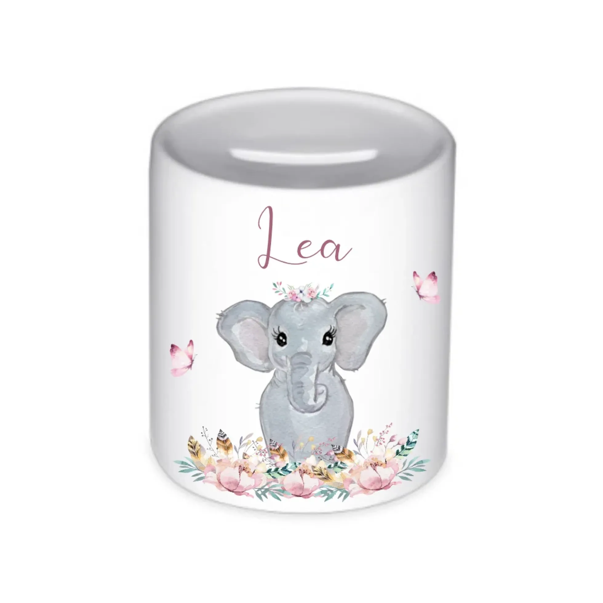 Tolle Spardose Hase mit Herz mit Namen für Kinder | Personalisiertes Geschenk für Mädchen u. Jungen | Originelles Geldgeschenk u. handgefertigte Geschenkidee | 11 Motive zur Auswahl