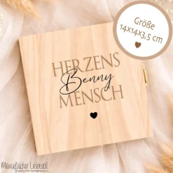 Trauzeugin Trauzeuge fragen Geschenk | Hochzeit Geschenk personalisiert | Willst du meine Trauzeugin / mein Trauzeuge sein I Foto Holzbox