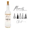 Weihnachtliches Flaschenlicht "Moments like this“ mit dem Namen personalisiert | Weihnachtsgeschenk u. winterliche Dekoration | Geschenk zum Nikolaus und zu Weihnachten