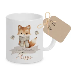 Weihnachtliche Tasse für Kinder, Tasse aus Keramik
