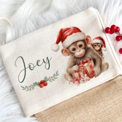 Weihnachtsstrumpf Pferd für Mädchen u. Teenager mit Namen zum Nikolaus und Weihnachten personalisiert | Nikolausstrumpf Pony Geschenkidee für Kinder I 7 Motivvarianten zur Auswahl