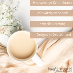 Witzige Tasse Konfetti